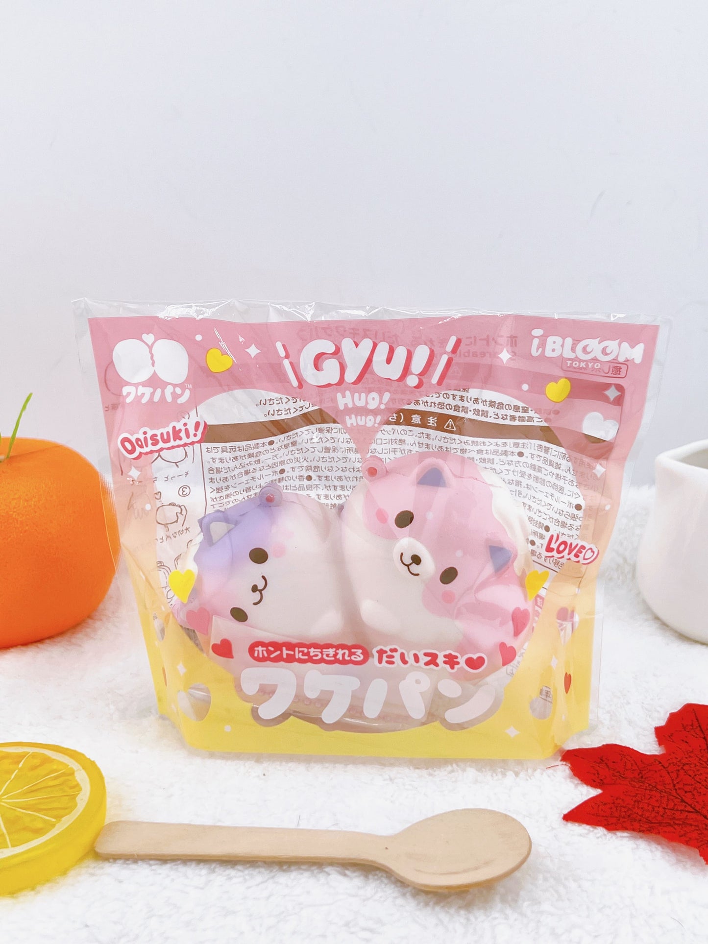 Daisuki Wakepan Nyan Pancake & Wan Pancake - Berry Mike & Berry Shiba (Strawberry Scent)