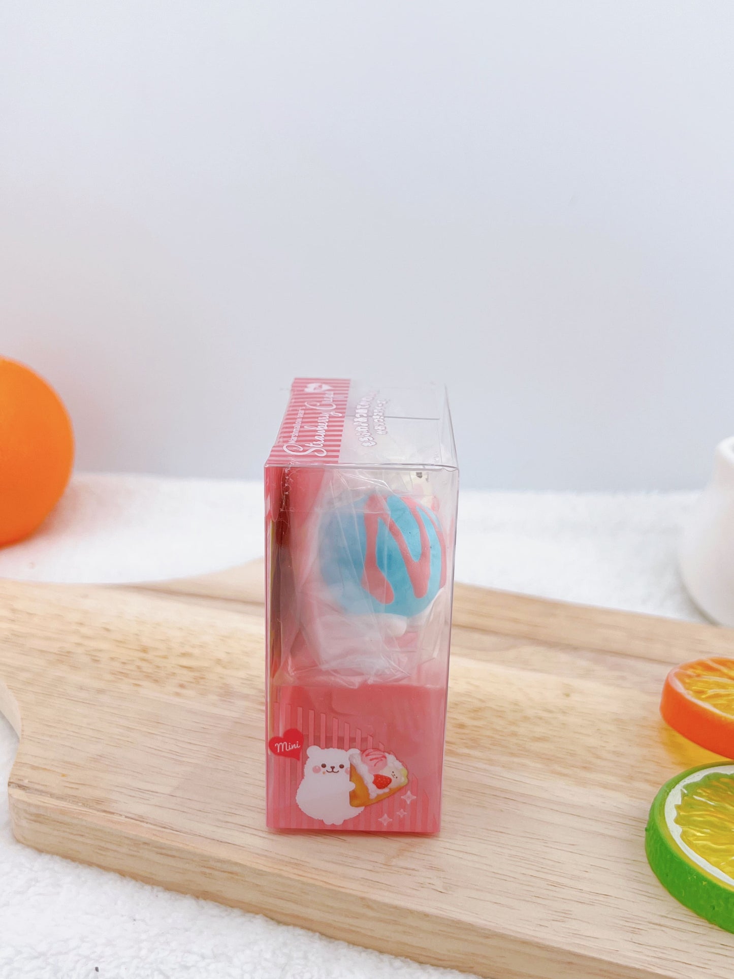 Marshmallow Bear's Strawberry Crepe Mini - Dreamy Soda (Cotton Candy Scent)