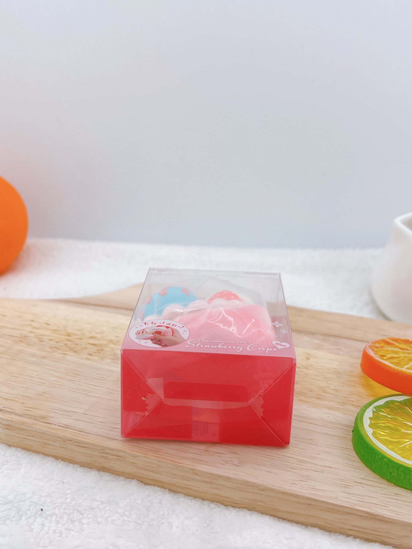 Marshmallow Bear's Strawberry Crepe Mini - Dreamy Soda (Cotton Candy Scent)